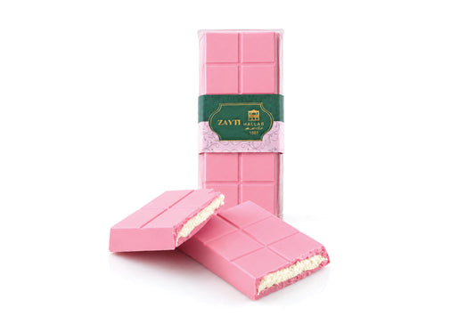 Pink Chocolate with Ghazal Bar
